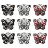 30Pcs 3 Colors Alloy Enamel Pendants ENAM-CJ0004-23-1