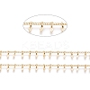 Brass Handmade Curb Chains CHC-G006-12G-1