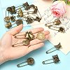 20Pcs 10 Styles Alloy Kilt Pins for Backpack Clothes JEWB-CJ0003-24-4