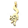 304 Stainless Steel Pendants LS-STAS-D036-12G-1