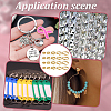 100Pcs Brass Split Rings FIND-HY0005-04B-5