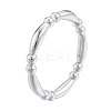 Non-Tarnish 201 Stainless Steel Finger Ring for Women RJEW-N038-129P-1