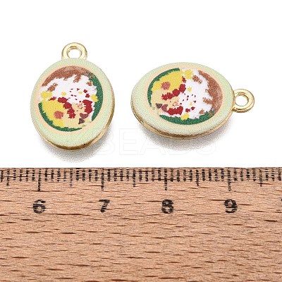 Printed Alloy Pendants PALLOY-SZC0008-05O-1