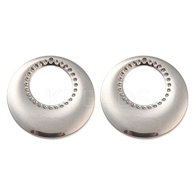 Non-Tarnish 304 Stainless Steel Pendants LS-STAS-D021-01A-02P-1