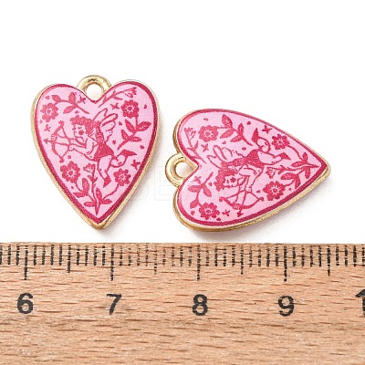 Printed Alloy Pendants AL-CBA7256-19G-1