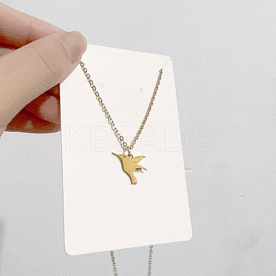 Christmas 304 Stainless Steel Pendant Cable Chain Necklaces NG7275-6-1