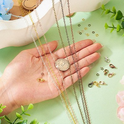 DIY Chain Bracelet Necklace Making Kit DIY-TA0006-53-1