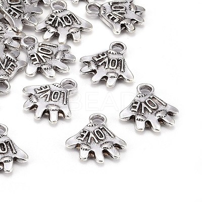 Tibetan Style Charms QA-311Y-NF-1