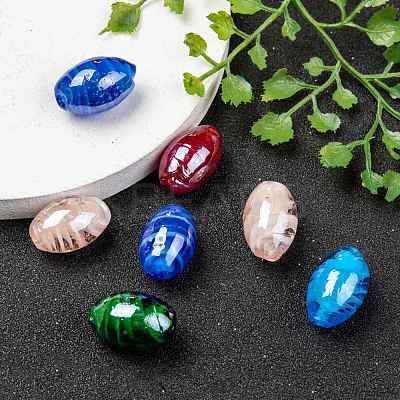 Handmade Lampwork Beads LAMP-R523-M-1