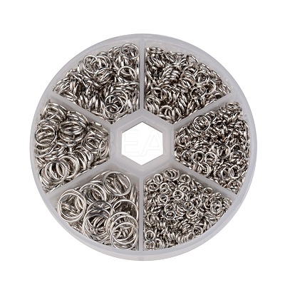 1 Box of Iron Open Jump Rings IFIN-JP0016-01P-1