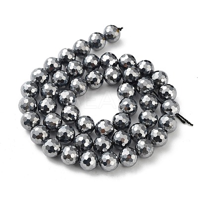Terahertz Stone Beads Strands G-P514-D01-01-1