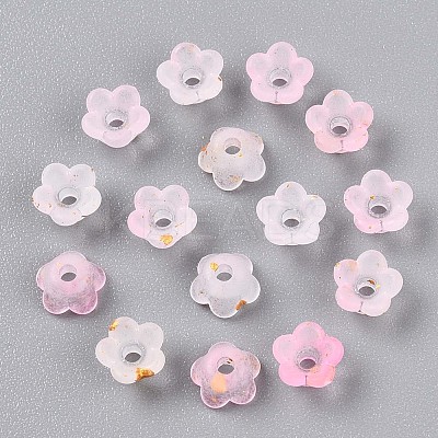 Frosted Transparent Acrylic Beads LS-X-OACR-N137-72B-1