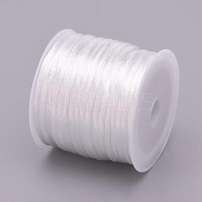 Nylon Satin Rattail Cords NWIR-L006-2mm-01-1