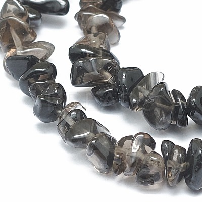 Natural Ice Obsidian Beads Strands G-D466-01-1