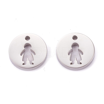 Non-Tarnish 304 Stainless Steel Charms LS-STAS-F261-04P-1