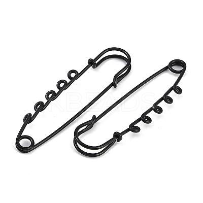 Ion Plating(IP) 304 Stainless Steel Safety Pins Brooch Findings STAS-K252-05C-EB-1