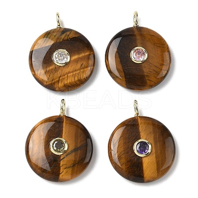 Natural Mixed Stone Pendants G-I391-02G-1