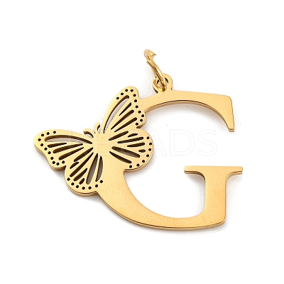 Ion Plating(IP) 201 Stainless Steel Pendants STAS-N103-184G-G-1