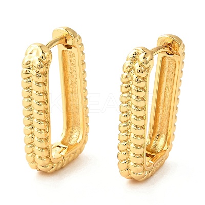 Brass Hoop Earrings X-EJEW-F273-02A-G-1