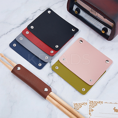 7Pcs 7 Colors PU Imitation Leather Suitcase Bag Luggage Handle Covers PURS-FH0001-12-1