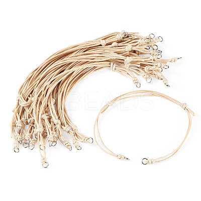 20Pcs Waxed Polyester Cord Bracelet Making AJEW-TAC00098-1