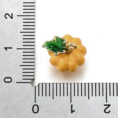 Alloy Enamel Charms ENAM-D303-07G-05-1