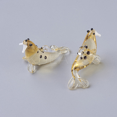 Handmade Lampwork Pendants LAMP-L075-089-1