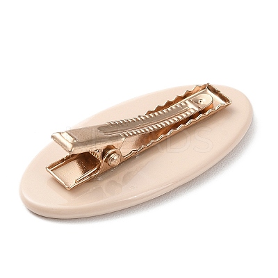Oval with Word Love Resin Alligator Hair Clips LS-PHAR-D015-01E-1
