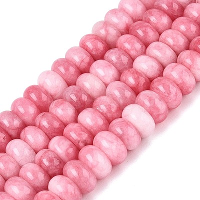 Natural White Jade Beads Strands G-Q613-01F-35-1