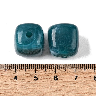 Opaque Acrylic Beads X-OACR-D320-01S-1
