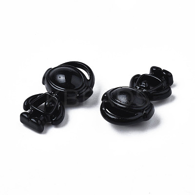 Spray Painted Alloy Pendants PALLOY-T077-163-1