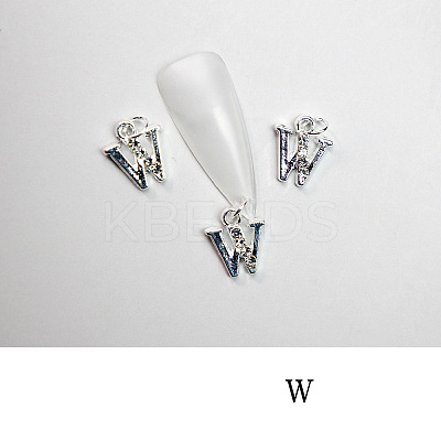 Alloy Rhinestone Cabochons LS-MRMJ-T056-93P-W-1