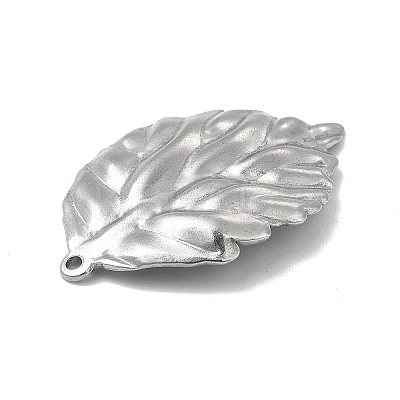 Non-Tarnish Textured 304 Stainless Steel Pendants STAS-P319-50P-1