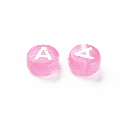 Transparent Acrylic Beads X-TACR-N002-04I-1