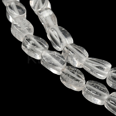 Natural Quartz Crystal Beads Strands G-M420-H17-03-1