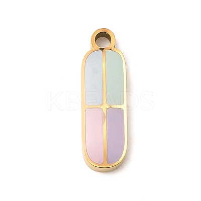 304 Stainless Steel Pendants STAS-K297-09I-G-1
