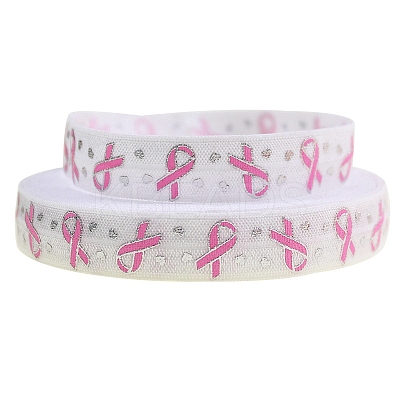 50 Yards Flat Hot Stamping Ribbon Nylon Elastic Cord PW-WG14659-01-1