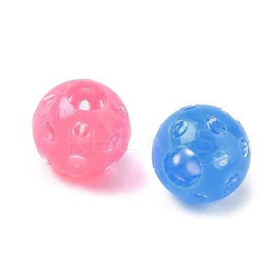 Transparent Acrylic Beads OACR-D309-04-1