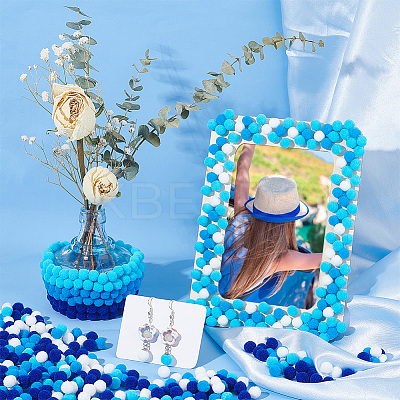 2000Pcs 4 Colors DIY Doll Craft AJEW-PH0004-67A-1