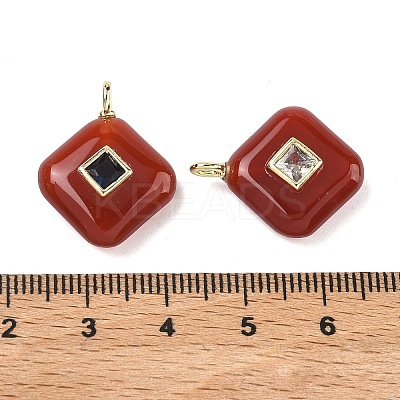 Natural Carnelian Pendants G-K372-05G-10-1