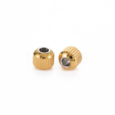 201 Stainless Steel Beads STAS-N088-38B-01G-1