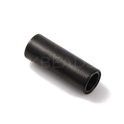 304 Stainless Steel Magnetic Clasps with Glue-in Ends STAS-K006-07D-1
