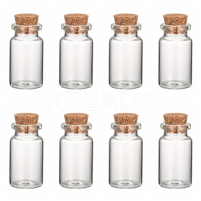 Glass Jar Glass Bottles X5-AJEW-H004-7-1-1