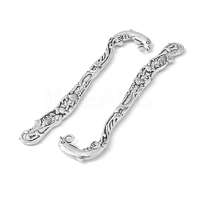 Zinc Alloy Bookmarks PALLOY-16-AS-FF-1