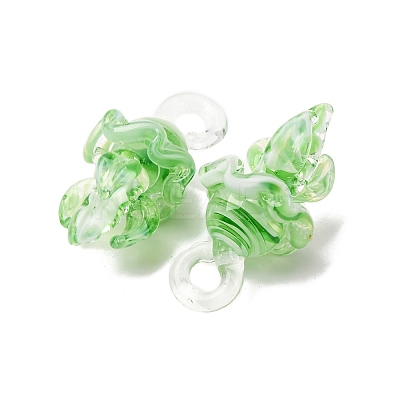 Handmade Lampwork Pendants LAMP-K039-31A-1
