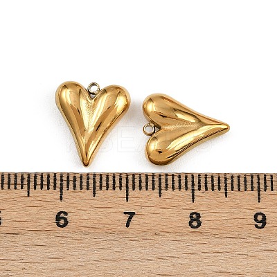 304 Stainless Steel Charms Ion Plating(IP) STAS-K295-07A-G-1
