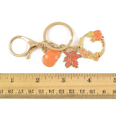 Alloy Enamel Keychains KEYC-FS00042-02-1