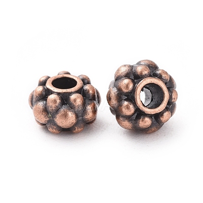 Tibetan Style Spacer Beads RLF0914Y-NF-1