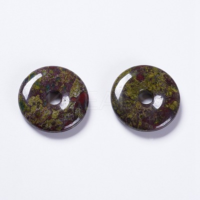 Natural Dragon Blood Pendants G-K267-12B-1