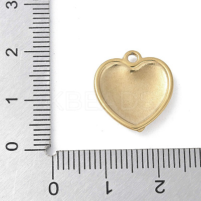 304 Stainless Steel Pendants STAS-S164-02A-G-1